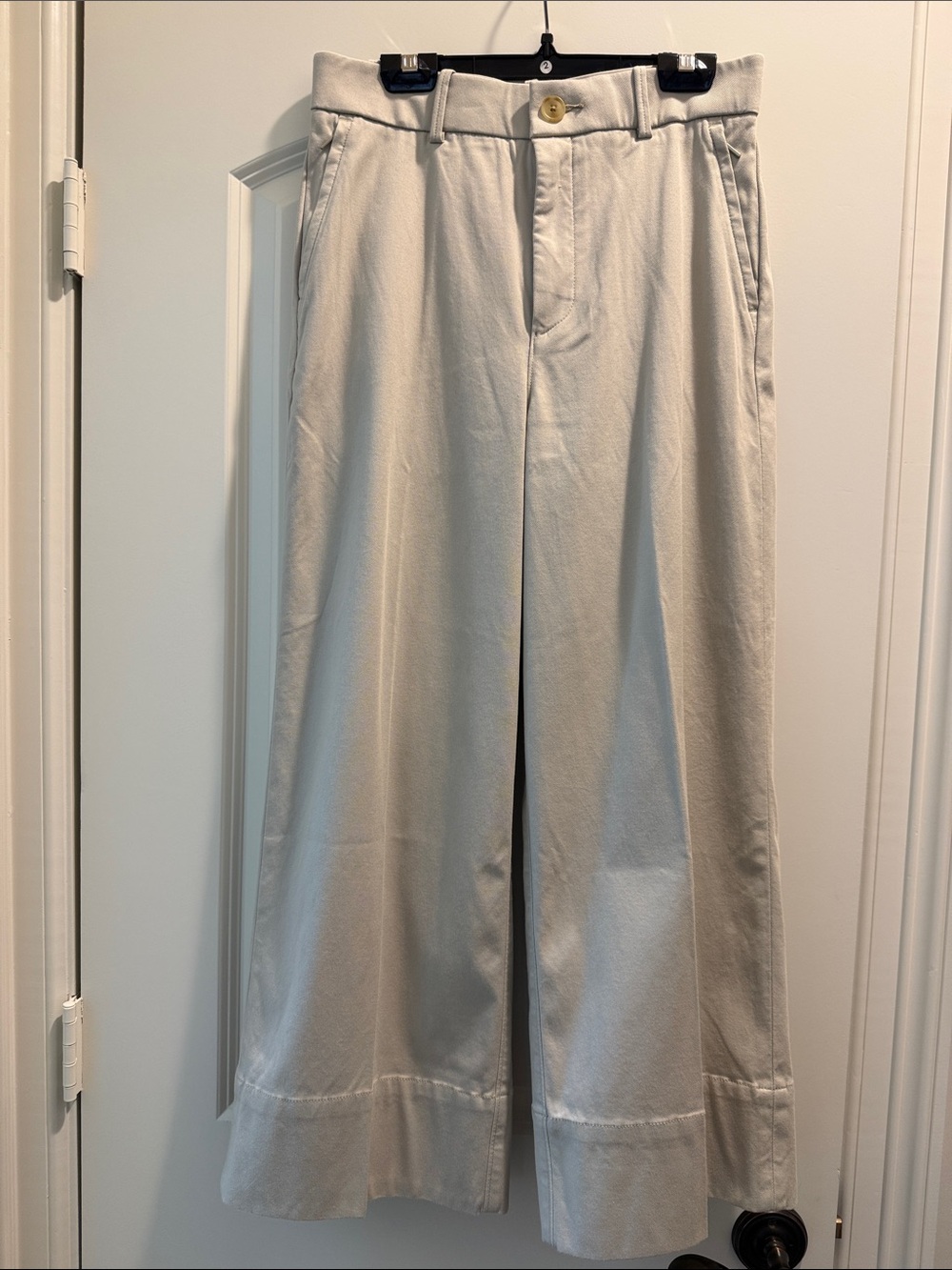 NWT SPANX Wide-Leg Stretch Twill Pants